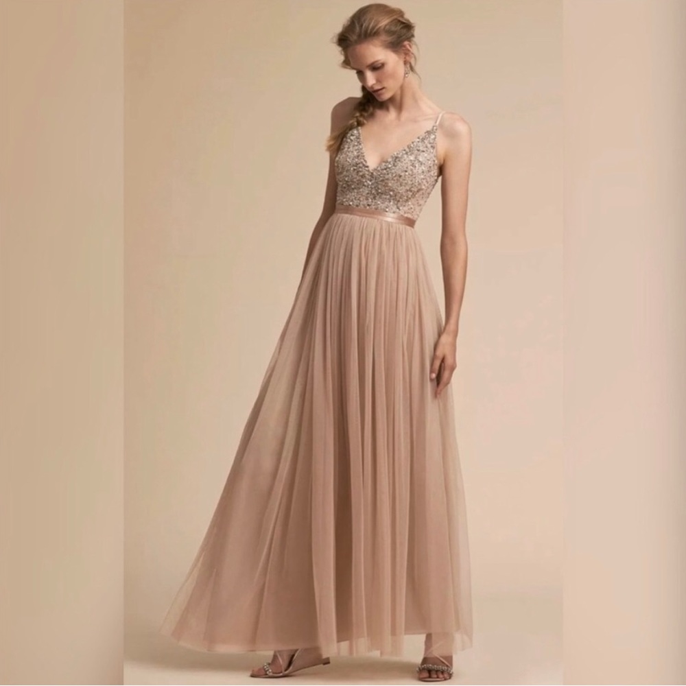Anthropologie x BHLDN Avery Dress Size 4 - Picture 6 of 12